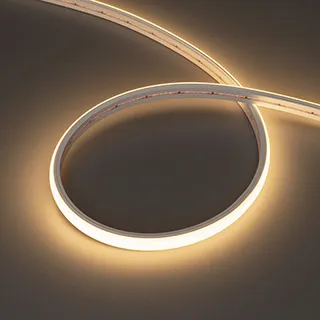 Светодиодная лента герметичная MOONLIGHT-TOP-X320-11x7mm 24V Warm3000 (10 W/m, IP65, CSP, 0,5m, wire x1) (Arlight, Образец) 055529