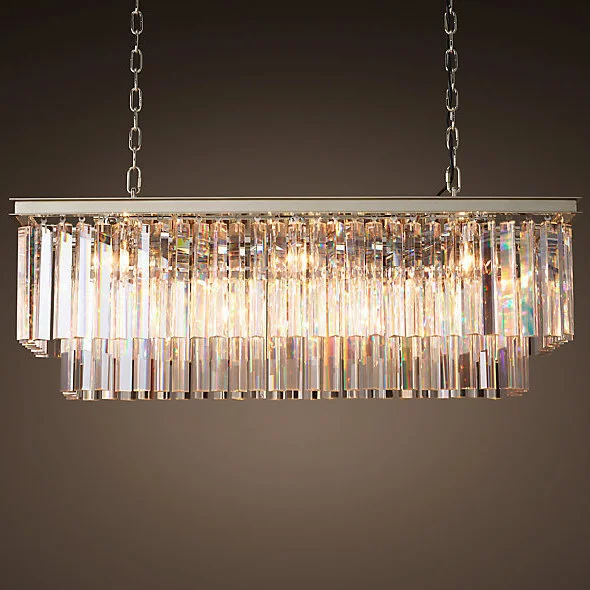 Люстра Rh 1920S Odeon Clear Glass Fringe Nickel 75652-22 ImperiumLoft Люстра Rh 1920S Odeon Clear Glass Fringe Nickel 75652-22 ImperiumLoft