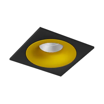 Встраиваемый светодиодный светильник Ledron LOFT SQ Black-Gold Встраиваемый светодиодный светильник Ledron LOFT SQ Black-Gold