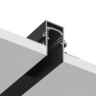 Встраиваемый магнитный трек 2,5м LeDron АВД-7715 Black