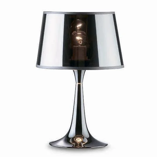 Настольная лампа Ideal Lux 032368 LONDON Cromo Настольная лампа Ideal Lux 032368 LONDON Cromo