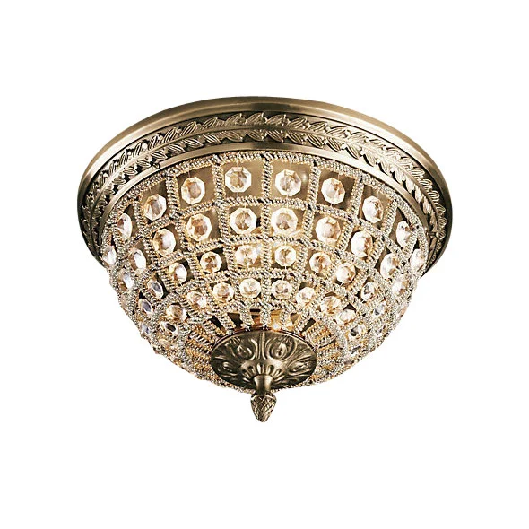 Потолочный светильник Delight Collection KR0108W-2 antique brass Casbah Потолочный светильник Delight Collection KR0108W-2 antique brass Casbah