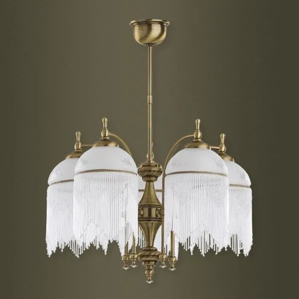 Потолочная люстра Kutek PAL-ZW-5(P)SWAR Palermo Swarovski Потолочная люстра Kutek PAL-ZW-5(P)SWAR Palermo Swarovski
