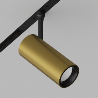 Светодиодный светильник для магнитной системы Ledron GDD20/10 Brass 3000К Pular Светодиодный светильник для магнитной системы Ledron GDD20/10 Brass 3000К Pular