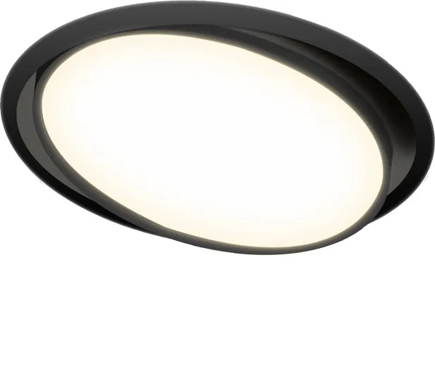 Встраиваемый светильник Donolux DL18813/9W Black R Встраиваемый светильник Donolux DL18813/9W Black R