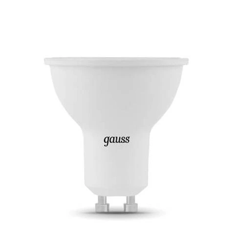 Лампа светодиодная Gauss 101506109 GU10 9W 3000K матовая Elementary Cофит LED Лампа светодиодная Gauss 101506109 GU10 9W 3000K матовая Elementary Cофит LED