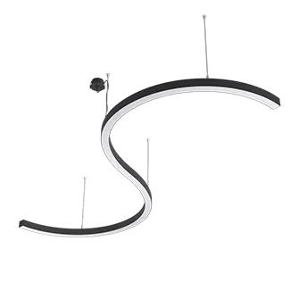 Подвесной светильник Ledron LED SNAKE Mini Black 3000K Подвесной светильник Ledron LED SNAKE Mini Black 3000K