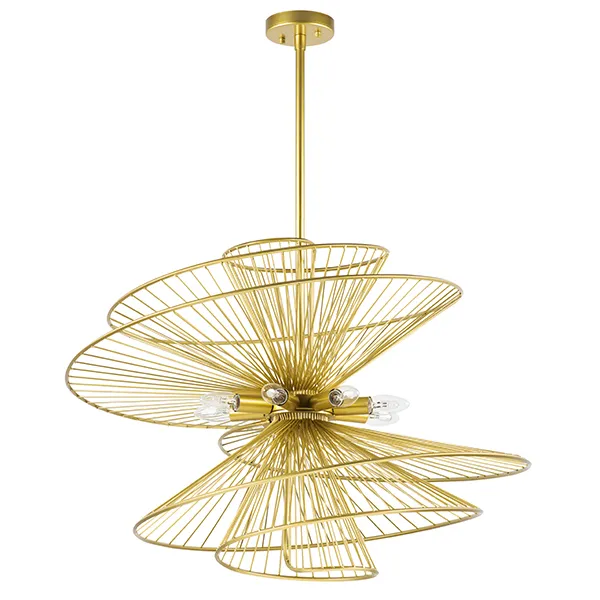 Люстра на штанге Lightstar 728183 (MD20107-8A) ZETA Люстра на штанге Lightstar 728183 (MD20107-8A) ZETA