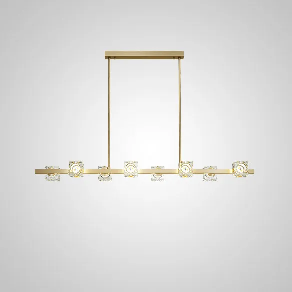 Потолочный светильник MICHAL LONG L8 Brass ImperiumLoft 204550-23 michal-long01