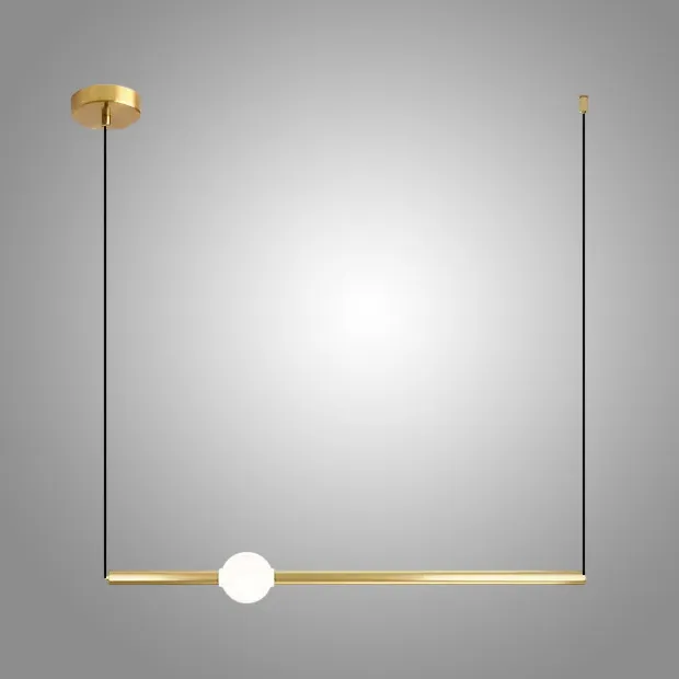 Подвесной светильник WAND HRZ A L90 Brass ImperiumLoft 345120-23 wand-hrz01