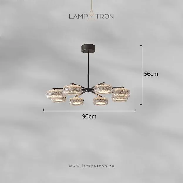 Люстра EILERT CH 8 плафонов Lampatron eilert-ch-8 9052-25769 Люстра EILERT CH 8 плафонов Lampatron eilert-ch-8 9052-25769