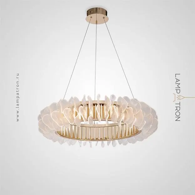 Кольцевые люстры и светильники PETALS RING Одно кольцо. Размер M Lampatron 8549-23729 Кольцевые люстры и светильники PETALS RING Одно кольцо. Размер M Lampatron 8549-23729