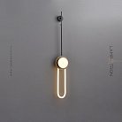Бра VINDAR WALL Размер S. Цвет черный. Теплый свет Lampatron vindar-wall-black-s-warm 8702-24365