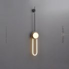 Бра VINDAR WALL Размер S. Цвет черный. Теплый свет Lampatron vindar-wall-black-s-warm 8702-24365