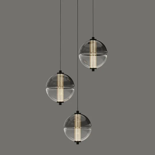 Подвесной светильник Delight Collection MD24022079-3A black/smoky MD24022079 Подвесной светильник Delight Collection MD24022079-3A black/smoky MD24022079