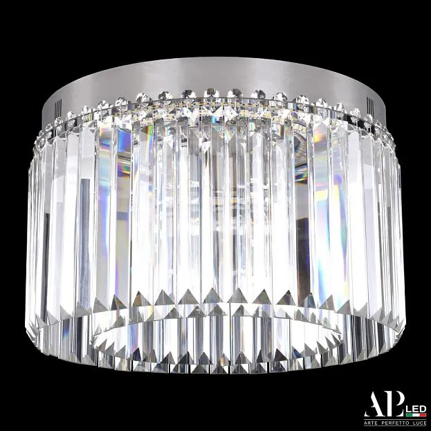 Потолочная люстра APL LED SH09.40.A.Ni.4000.PK Sicilia Потолочная люстра APL LED SH09.40.A.Ni.4000.PK Sicilia