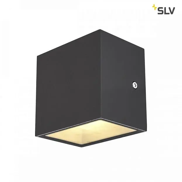 Уличный настеннный светильник SLV 1002032 SITRA CUBE LED Уличный настеннный светильник SLV 1002032 SITRA CUBE LED