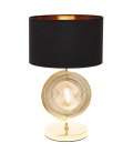 Настольная лампа Lumina Deco LDT 5532 F.GD+BK Monteroni Fabi
