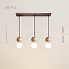 Готовая комбинация светильников LILLA S COMBO 3 лампы. Планка Lampatron f-lilla-s-combo-3-plank 7395-20423