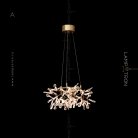 Кольцевые люстры и светильники ARIANA Размер A Lampatron ariana-a 3866-9656
