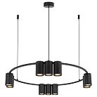 светильник подвесной, GU10(LED), 10x15W Velante 471-023-10 Современный стиль