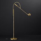 Торшер Restoration Hardware Orbiter Ii Task Floor Brass By Imperiumloft 345326-22