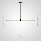 Реечный, рядный светильник TEOFIL B Размер L Lampatron 8651-24171