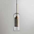 Подвесной светильник CATCH F Cylinder L. Цвет бронза. Lampatron 996-299