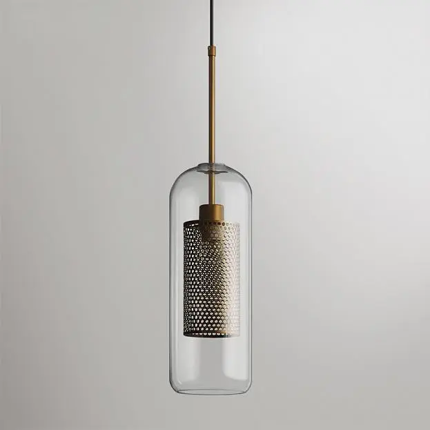 Подвесной светильник CATCH F Cylinder L. Цвет бронза. Lampatron 996-299 Подвесной светильник CATCH F Cylinder L. Цвет бронза. Lampatron 996-299