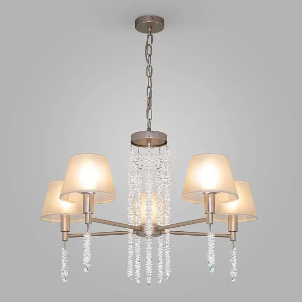 Подвесной светильник Eurosvet 60148/5 матовое золото a064944 Charuel