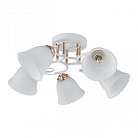 Люстра с плафонами Arte Milano 325395/5A WH+FG Amalfi
