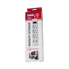 Розеточные блоки, удлинители Uniel S-GSR3-1,5 U2C1 WHITE/GREY Standard