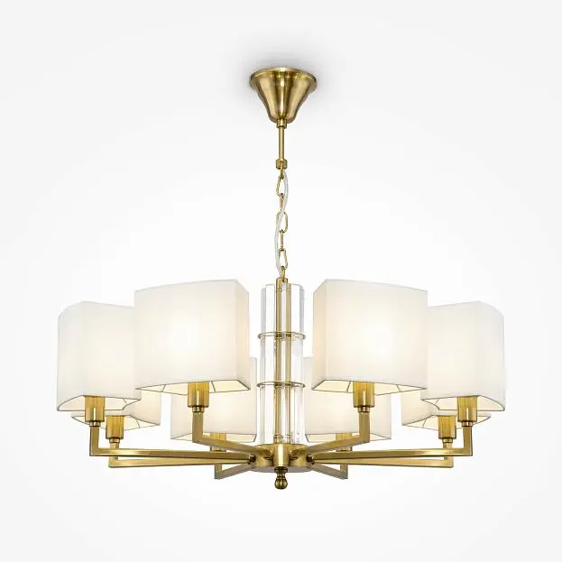 Подвесная люстра Maytoni H015PL-08G Metropolitan Подвесная люстра Maytoni H015PL-08G Metropolitan