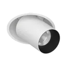 Встраиваемый поворотный светодиодный светильник Ledron EVA DANNY MINI White-Black TRIAC