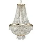 Подвесная люстра Ideal Lux 114736 CAESAR SP9 ORO
