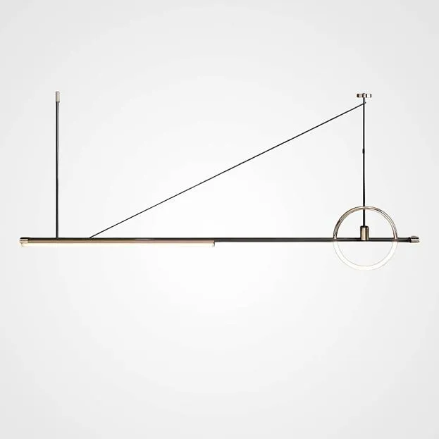 Подвесной светильник ZODIAC L120 Brass ImperiumLoft 220622-23 zodiac01