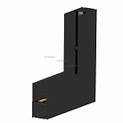Коннектор угловой MAG-CON-4592-L90-INT (BK, внутренний) Arlight 027012 MAG 45 CON 4592