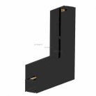 Коннектор угловой MAG-CON-4592-L90-INT (BK, внутренний) Arlight 027012 MAG 45 CON 4592