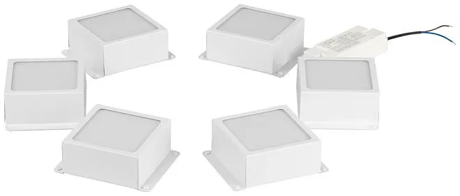 Точечный светильник ЭРА SPO-646-3-5K-W6