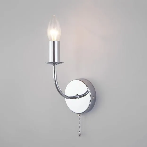 Настенный светильник Eurosvet 60139/1 хром Santi a058338