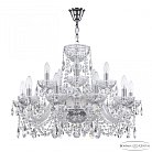 Люстра Bohemia Ivele Crystal  5402/10+5/240 Ni Clear/M-1G