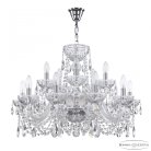 Люстра Bohemia Ivele Crystal  5402/10+5/240 Ni Clear/M-1G