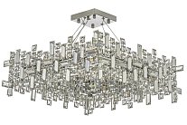 Подвесной светильник Dio D'Arte Elite Erba E 1.5.60x60.100 N