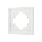 Рамка пластиковая FRM-TENDO-SFPL-1-WH (Матовый белый) Arlight 054645