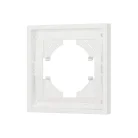 Рамка пластиковая FRM-TENDO-SFPL-1-WH (Матовый белый) Arlight 054645