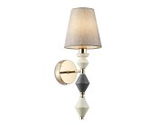 Настенный светильник с абажуром Ambrella light LH75409 GD/GR