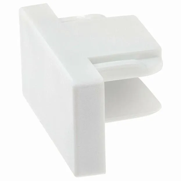 Заглушка для однофазного встраиваемого шинопровода Белый ST Luce ST013.589.00 BASE