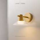 Бра CICLA WALL Цвет: Латунь Lampatron cicla-wall-brass 8187-22407