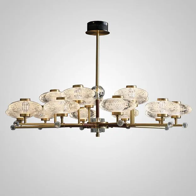 Люстра на штанге NICOL L15 Red ImperiumLoft 193377-23 nicol01