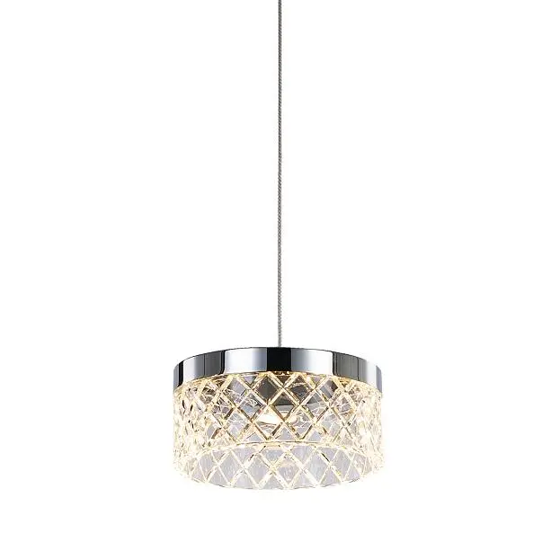 Подвесной светильник Delight Collection MD21020075-1A chrome Diamond cut Подвесной светильник Delight Collection MD21020075-1A chrome Diamond cut